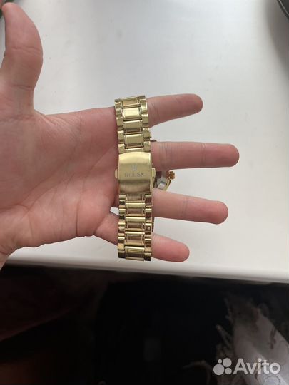Золотые часы rolex