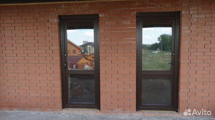 Алюминиевые двери