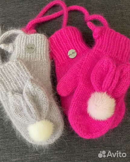 Варюшата зайчата варежки зайчики