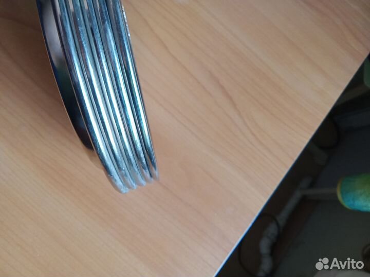 Тарелки из нержавейки СССР с оттиском