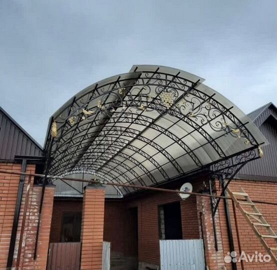 Кованые навесы под заказ
