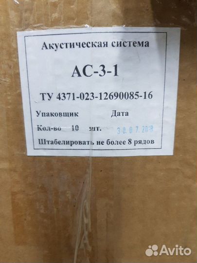 Акустическая система «ас-3-1»