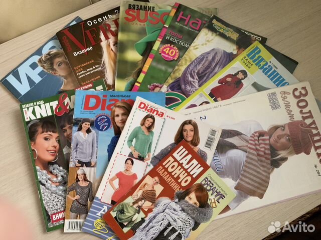 Журналы по вязанию спицами и крючком