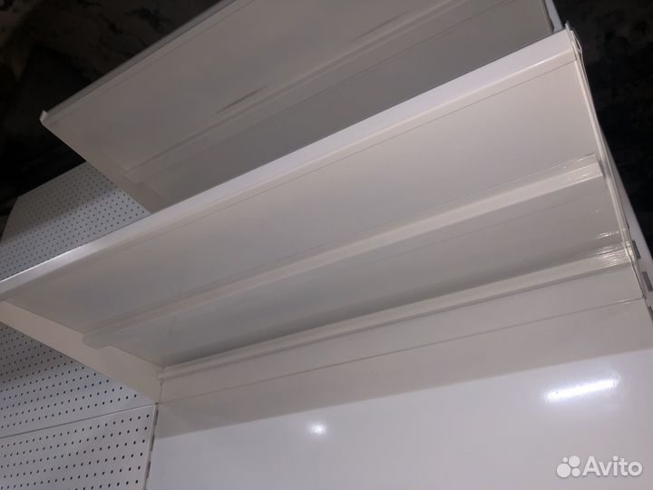 Стеллаж торговый белый