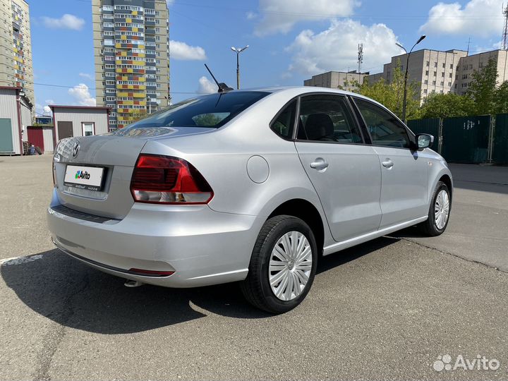 Volkswagen Polo 1.6 AT, 2018, 119 800 км