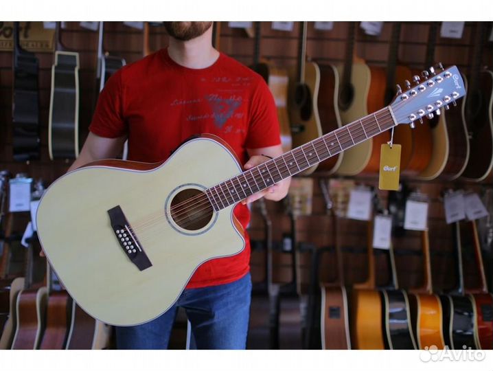 Cort GA-medx-12-OP двенадцатиструнная электроакуст