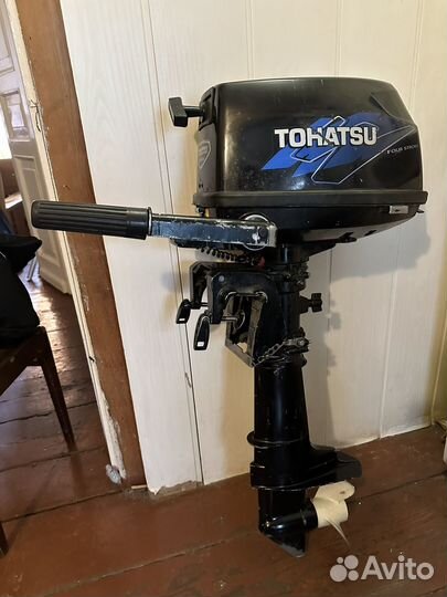 Лодочный мотор Tohatsu 5 л с ; 4 тактный