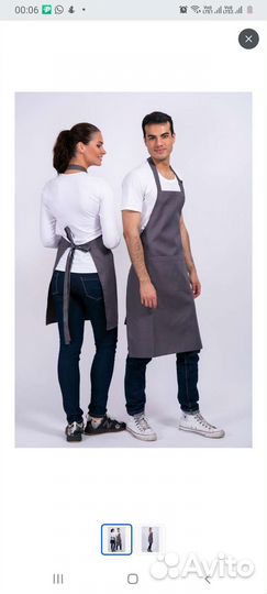 Фартук с вышивкой