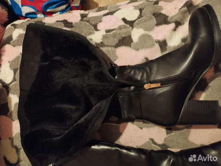 Сапоги зимние женские 39 бу