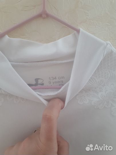 Блузка школьная р.134