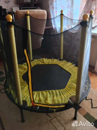 Батут с сеткой