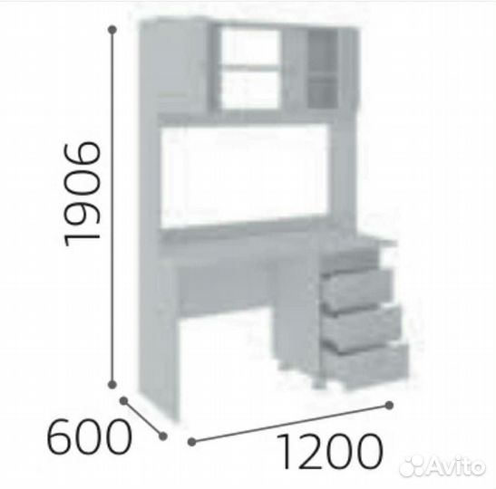 Компьютерный стол Пилот