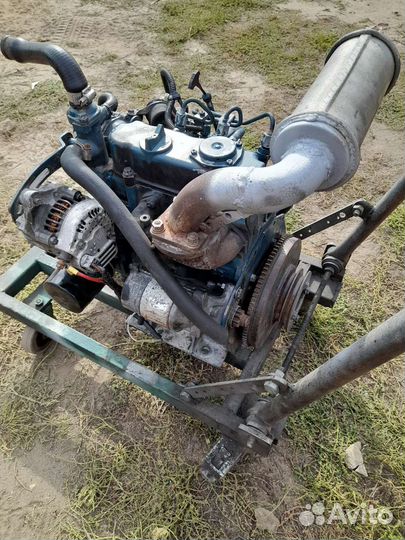 Двиготель, kubota d722, куботад 722