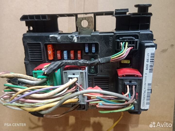 Блок предохранителей BSM B5 Peugeot/Citroen