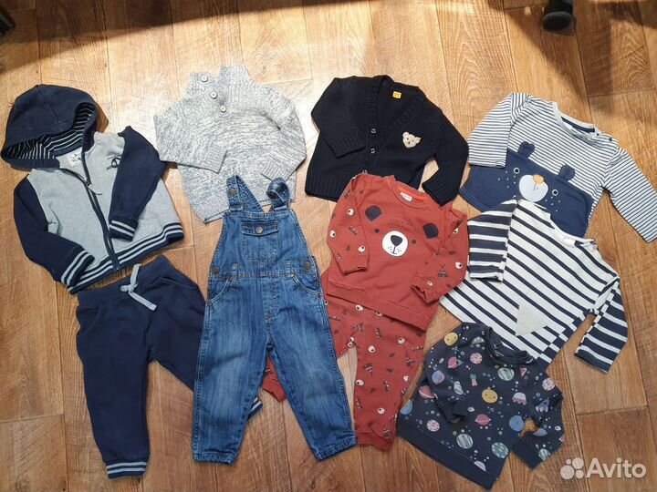 Пакет детских вещей 80