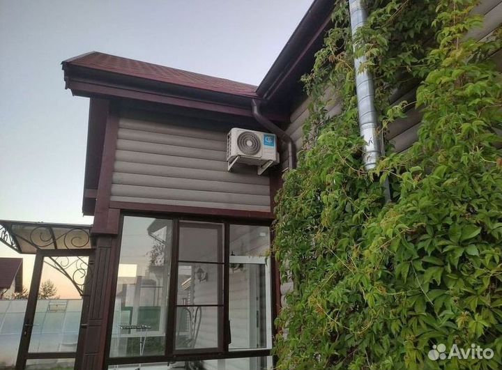 Сплит система с установкой