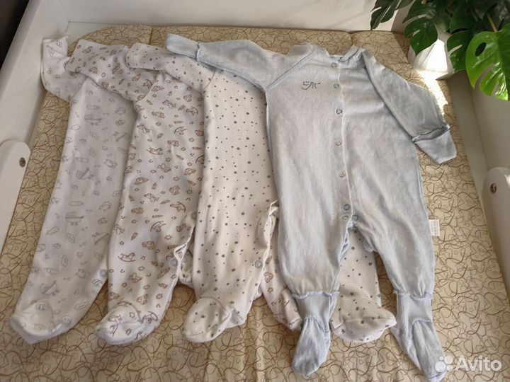 Большой пакет вещей на мальчика 56 62 68