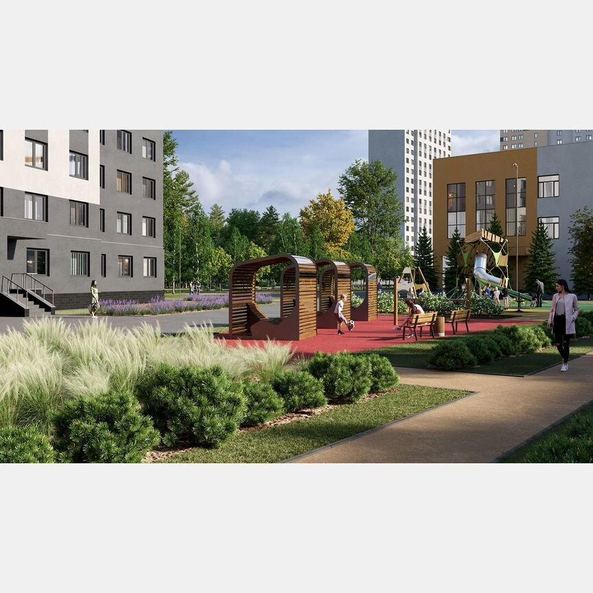 1-к. квартира, 32,5 м², 23/25 эт.