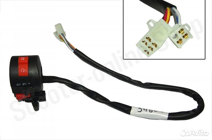 Переключатель левый ATV250 Tungus, ATV150/200