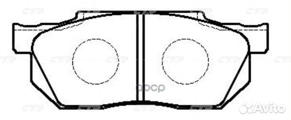 Ckho-50 GK0367 Колодки тормозные дисковые п