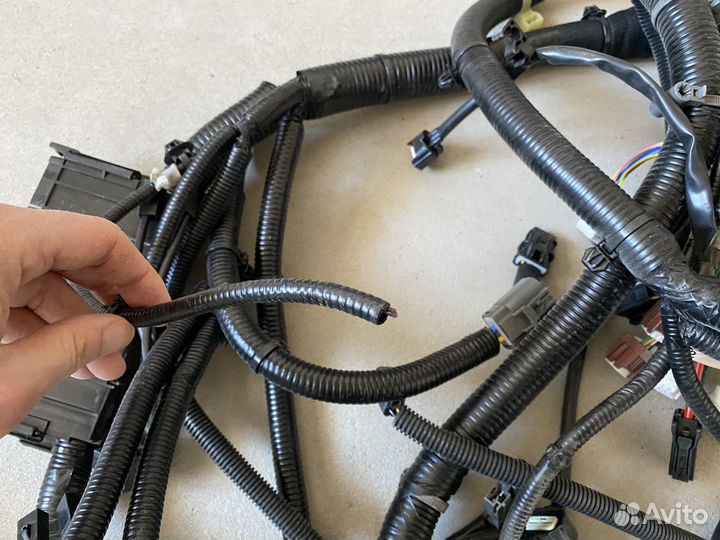 Электропроводка моторного отсека nissan juke