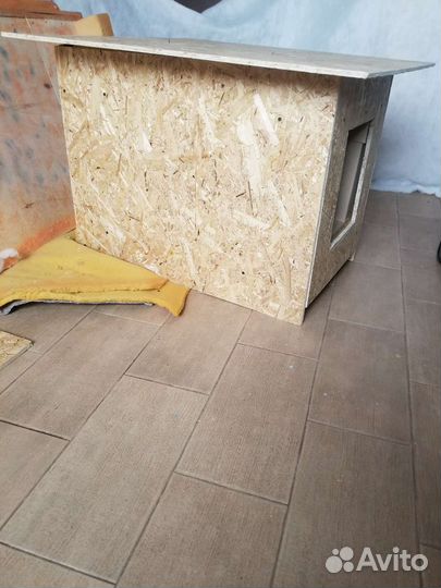 Утепленная собачья будка