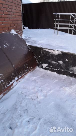 Уборка снег чистить