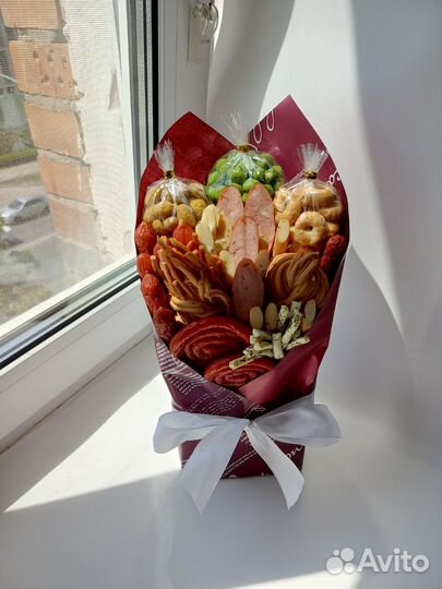 Съедобные букеты мужские