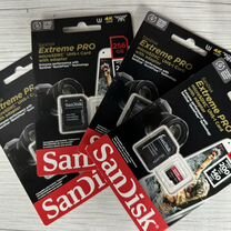 Карта памяти micro sd SanDisk Extreme Pro 256gb