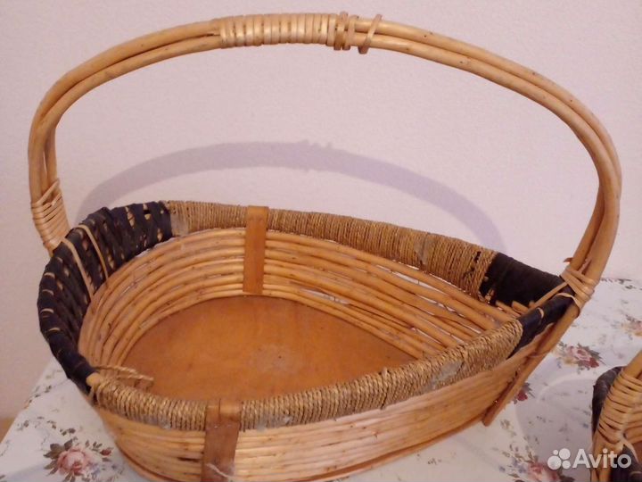 Корзина плетеная