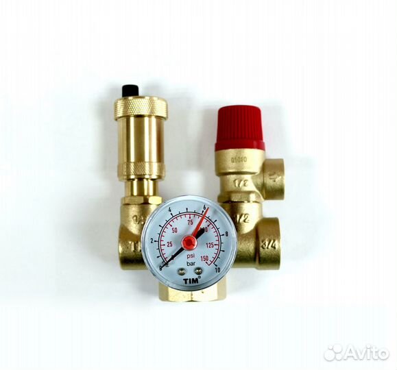 Группа безопасности для котла с возможностью устан