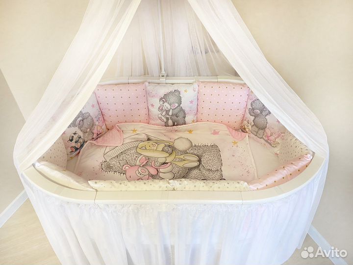 Комплект с бортиками в кроватку