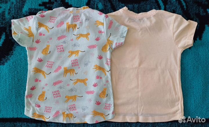 Футболки для девочки 74,80