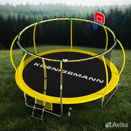 Батут уличный новый Koenigsmann