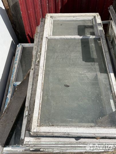 Деревянные окна бу на теплицу,веранду,сарай