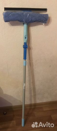 Щетка для мытья окон с телескопической ручкой