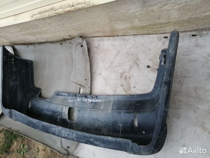 Бампер задний (универсал) VW Passat (B3) 1988-1993