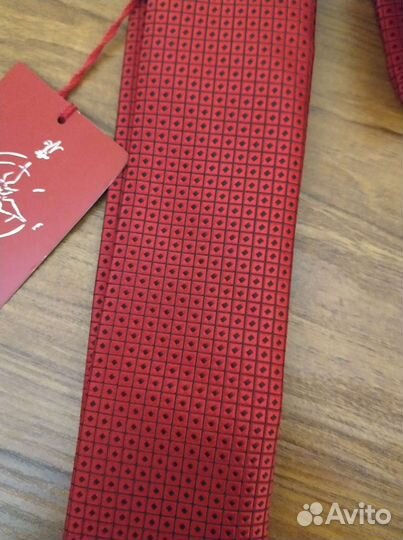 Галстук красный новый