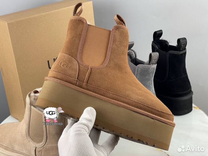 Челси на платформе женские Ugg Neumel Platform