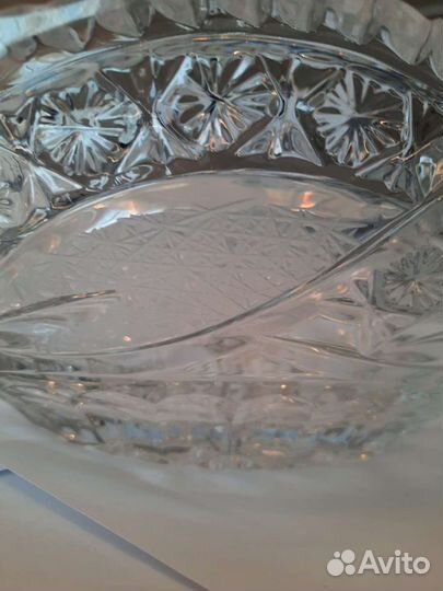 Хрустальный салатник