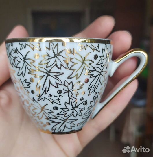 Чешский кофейный сервиз