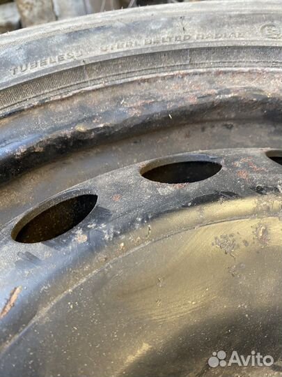 Штампованные диски r16 volkswagen оригинал