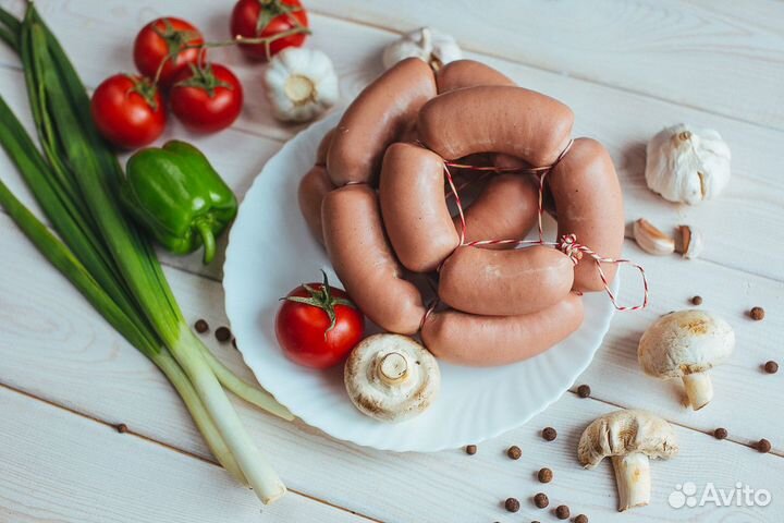 Изделия мясные, кондитерские