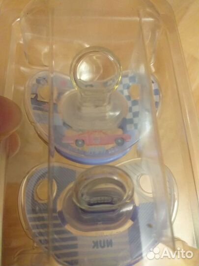 Пустышки nuk 0-6м