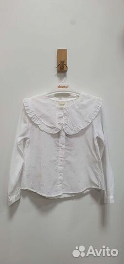 Рубашка школьная 140 девочки