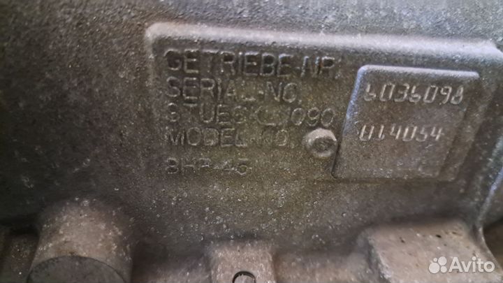 АКПП 8hp45 bmw f10 535i n55
