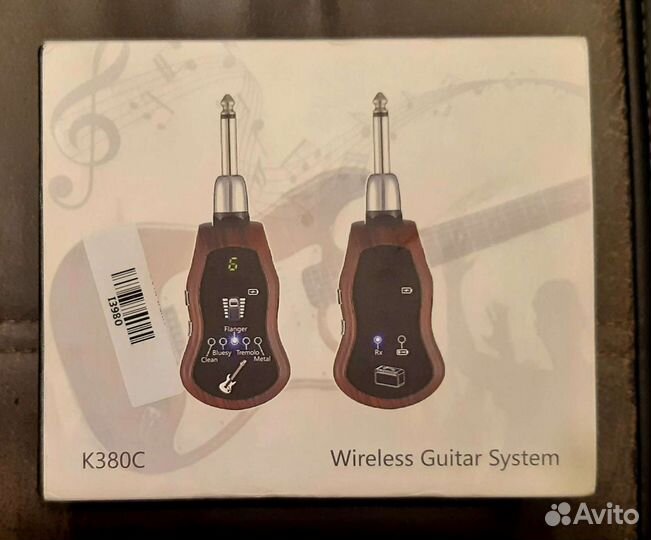 Беспроводная гитарная система с процессором 5 в 1