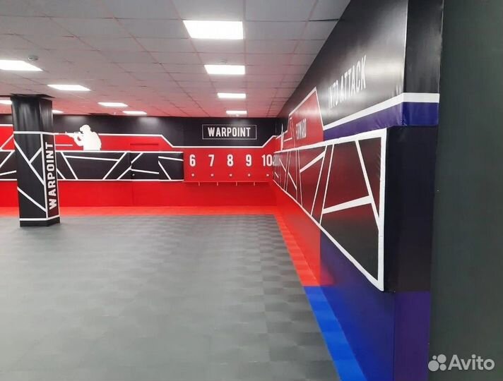 Модульная плитка для гаража