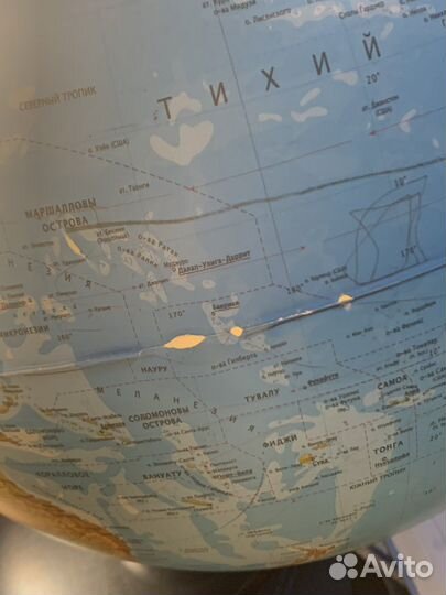 Глобус большой с подсветкой