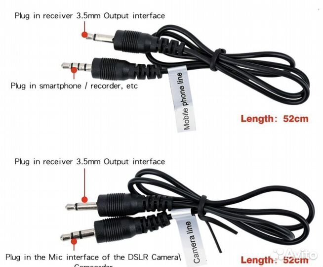 Беспроводной микрофон EYK EW-C100 + выход наушники